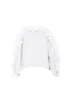White Frill Detail Off The Shoulder Top sold by AX Paris
