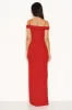 Red Crochet Detail Double Strap Maxi Dress sold by AX Paris