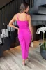 Hot Pink Strappy Wrap Top Knot Skirt Midi Dress sold by AX Paris