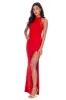 Red Mesh Detailing Maxi Dress sold by AX Paris