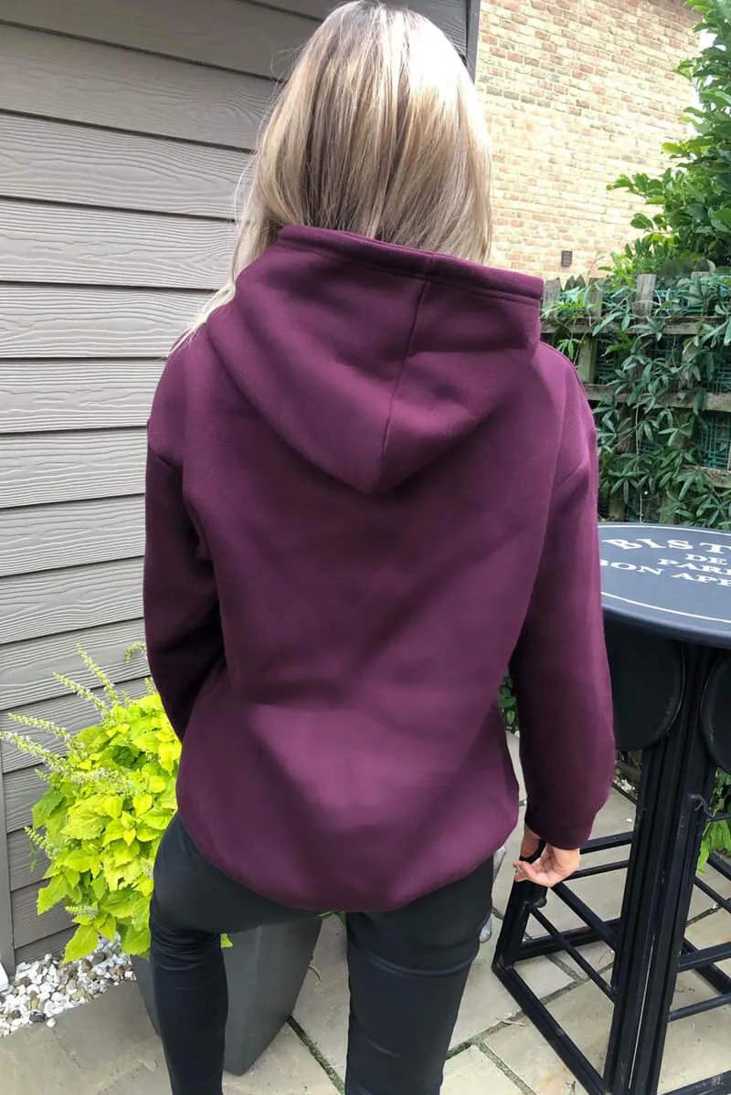 Wine Love Hoodie sold by AX Paris product image thumbnail 5