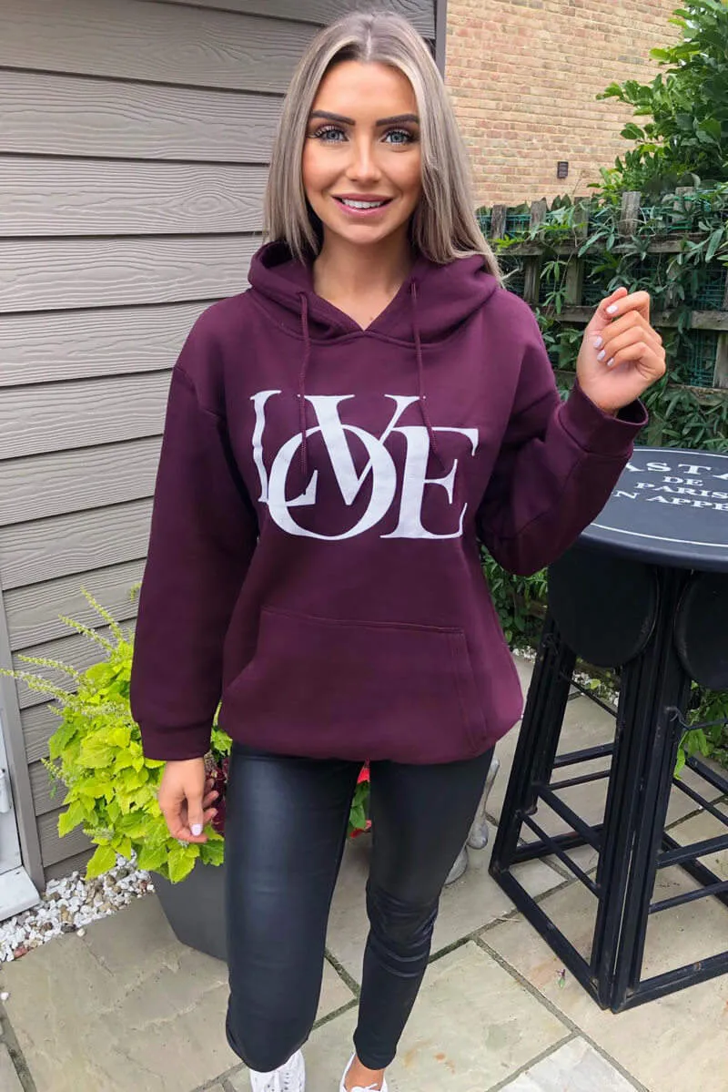 Wine Love Hoodie sold by AX Paris product image thumbnail 3