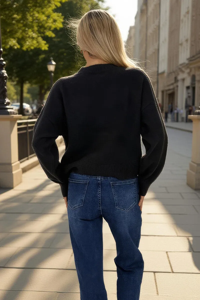 Multi Argyle Button Front Knitted Cardigan sold by AX Paris product image thumbnail 5