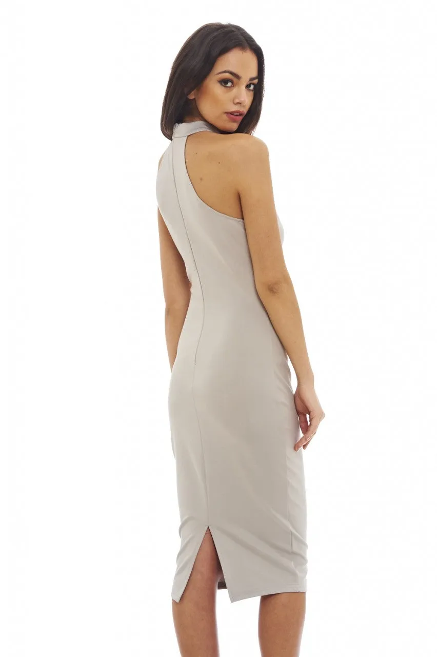 Cut Out Neck Midi Dress sold by AX Paris product image thumbnail 4