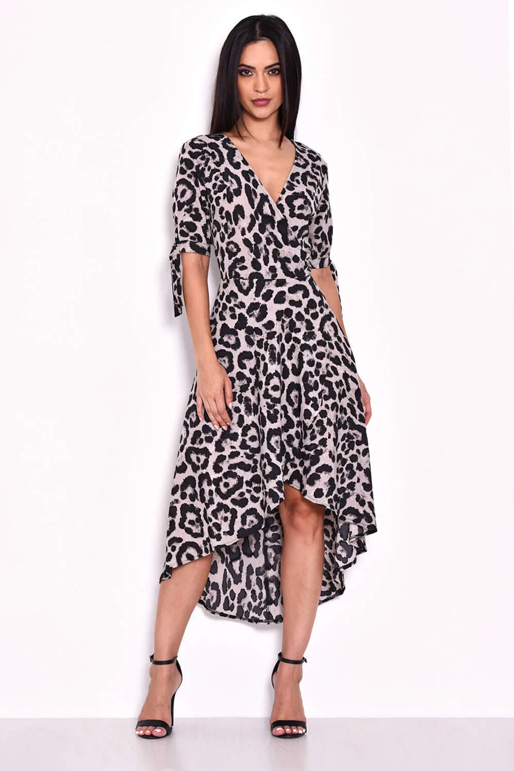 Animal Print Tie Detail Dress sold by AX Paris product image thumbnail 2