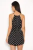Polka Dot Tie Waist Playsuit sold by AX Paris