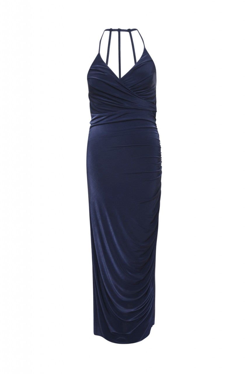 Ruched Slinky Maxi Dress sold by AX Paris product image thumbnail 5