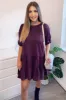 Plum Frill Swing Dress sold by AX Paris