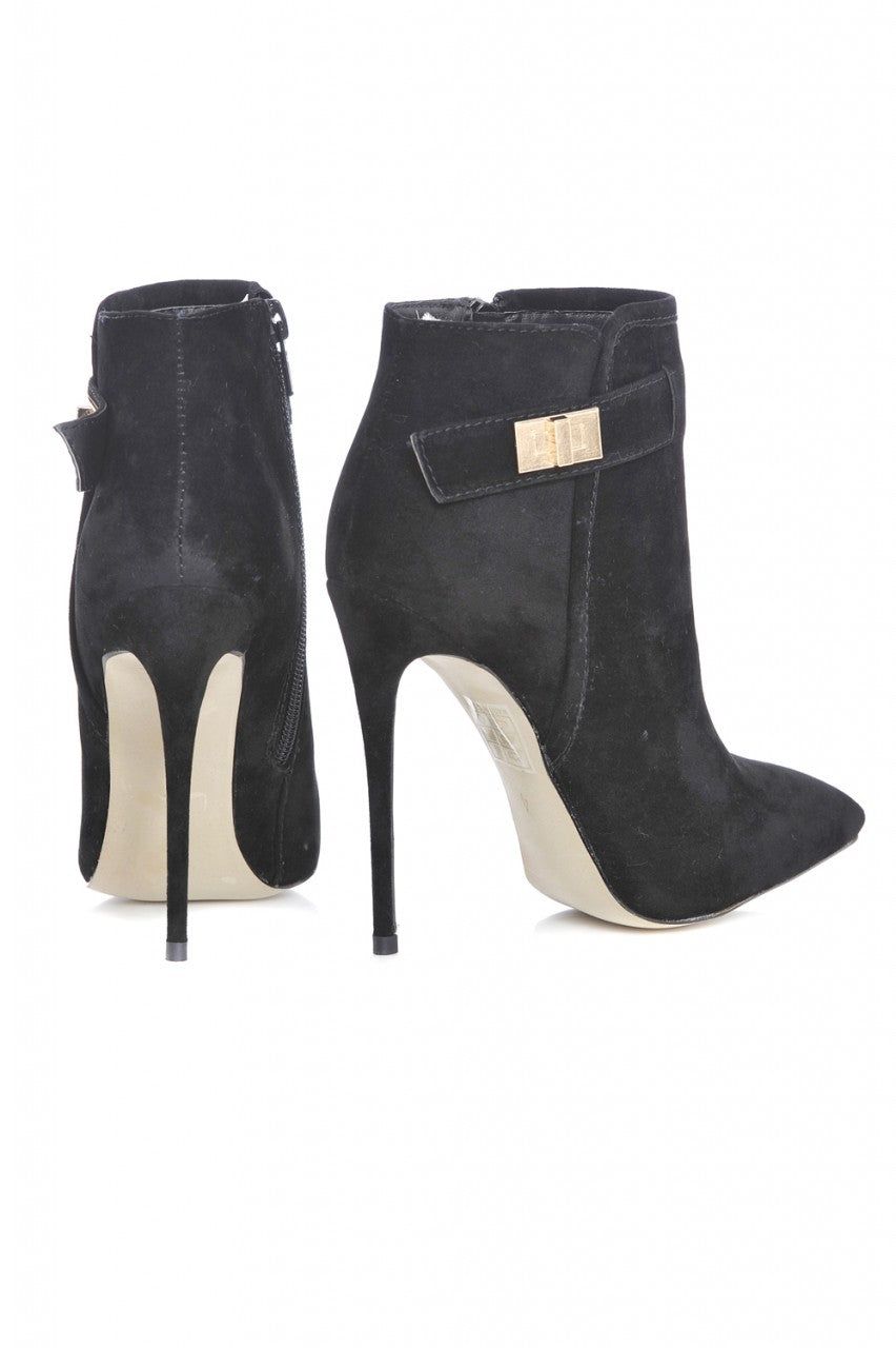 Buckle Ankle Pointy Heeled Boot sold by AX Paris product image thumbnail 3