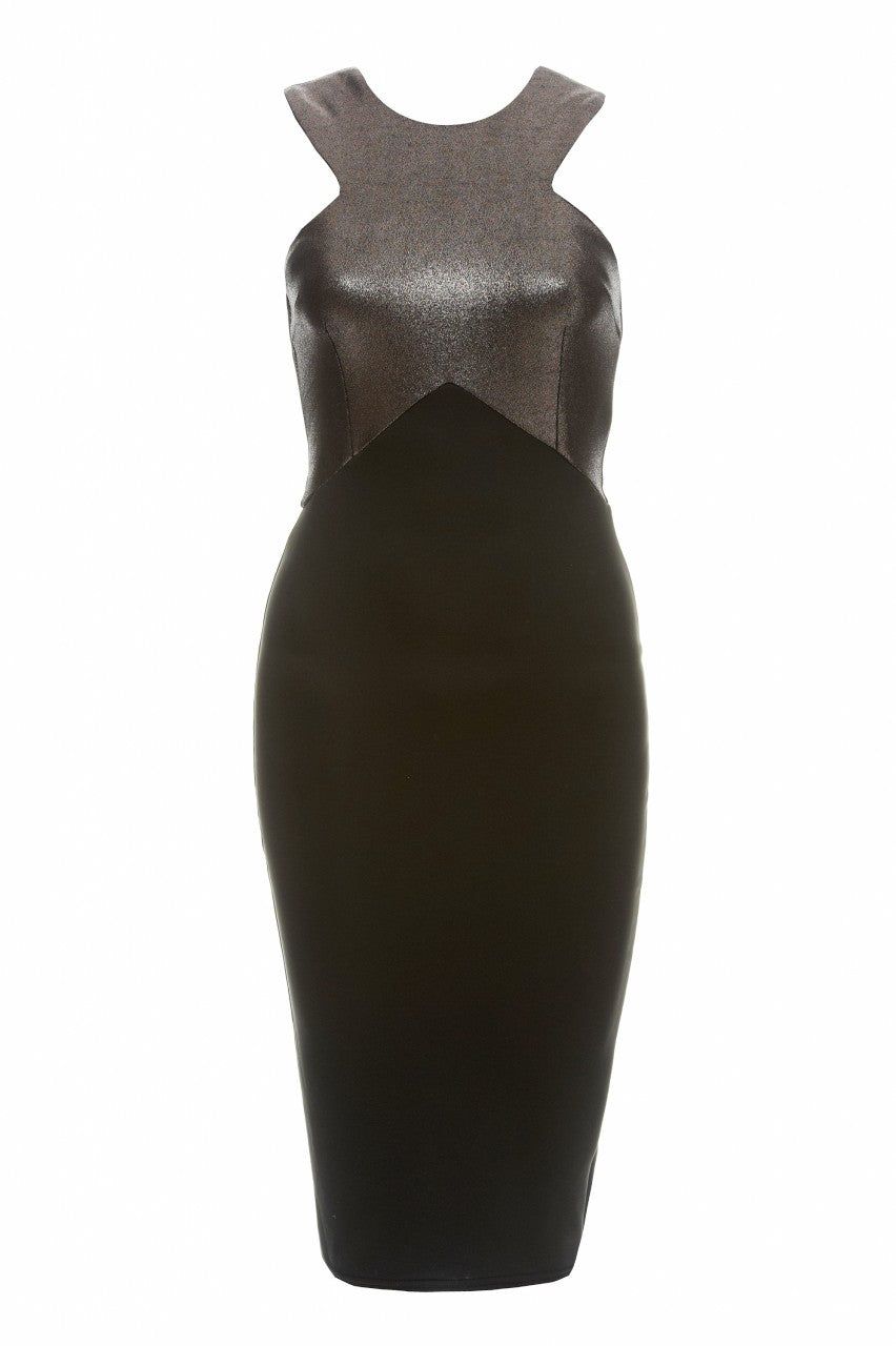 Metallic 2 in 1 Dress sold by AX Paris product image thumbnail 5