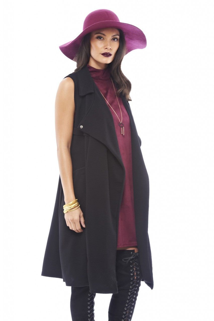 Water Fall Tie Belt Jacket sold by AX Paris product image thumbnail 3