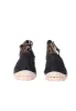 Black Faux Suede Studded Espadrille sold by AX Paris