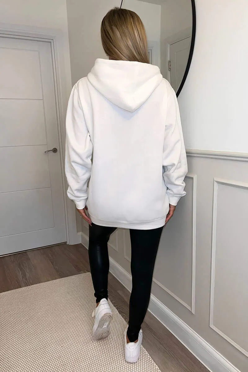 Cream New York Slogan Hoodie sold by AX Paris product image thumbnail 4