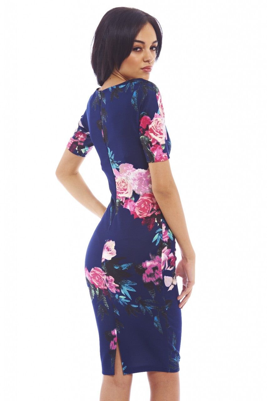 Floral Print Midi Dress sold by AX Paris product image thumbnail 4
