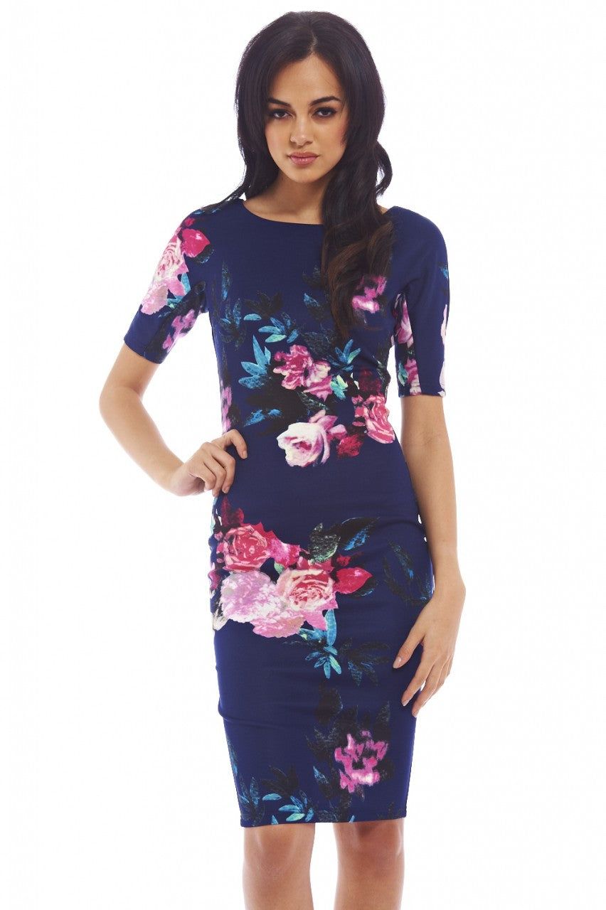 Floral Print Midi Dress sold by AX Paris