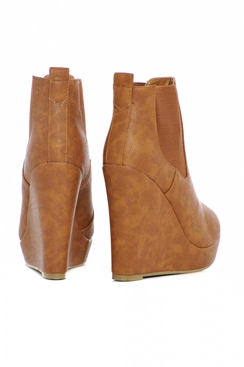 Wedge Ankle Boots sold by AX Paris product image thumbnail 3