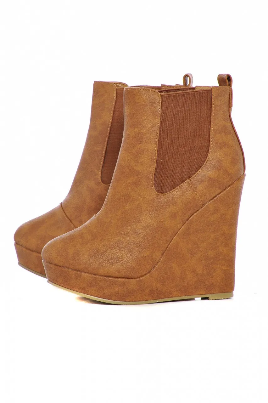 Wedge Ankle Boots sold by AX Paris