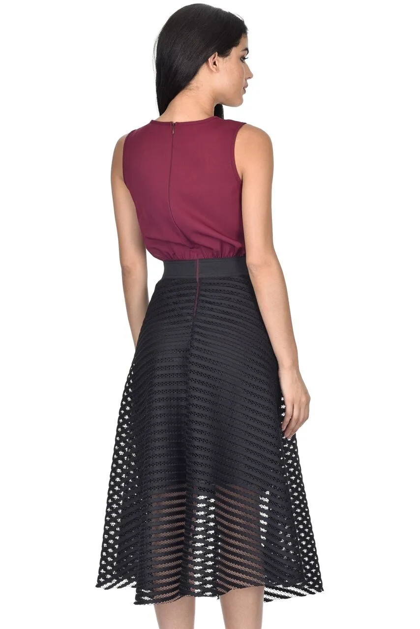 Black 2 in 1 Skater Dress sold by AX Paris product image thumbnail 3