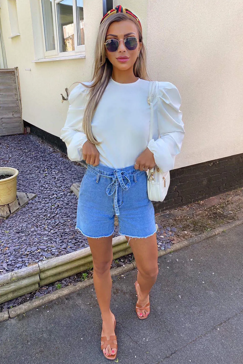 Cream Puff Sleeve Loose Fit Top sold by AX Paris product image thumbnail 2