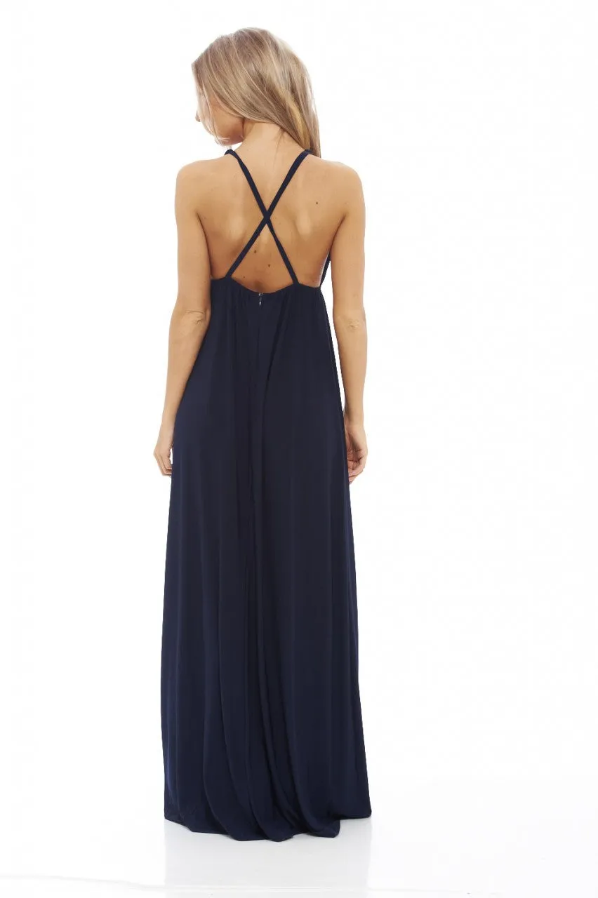 Slinky Plunge Maxi Dress sold by AX Paris product image thumbnail 4