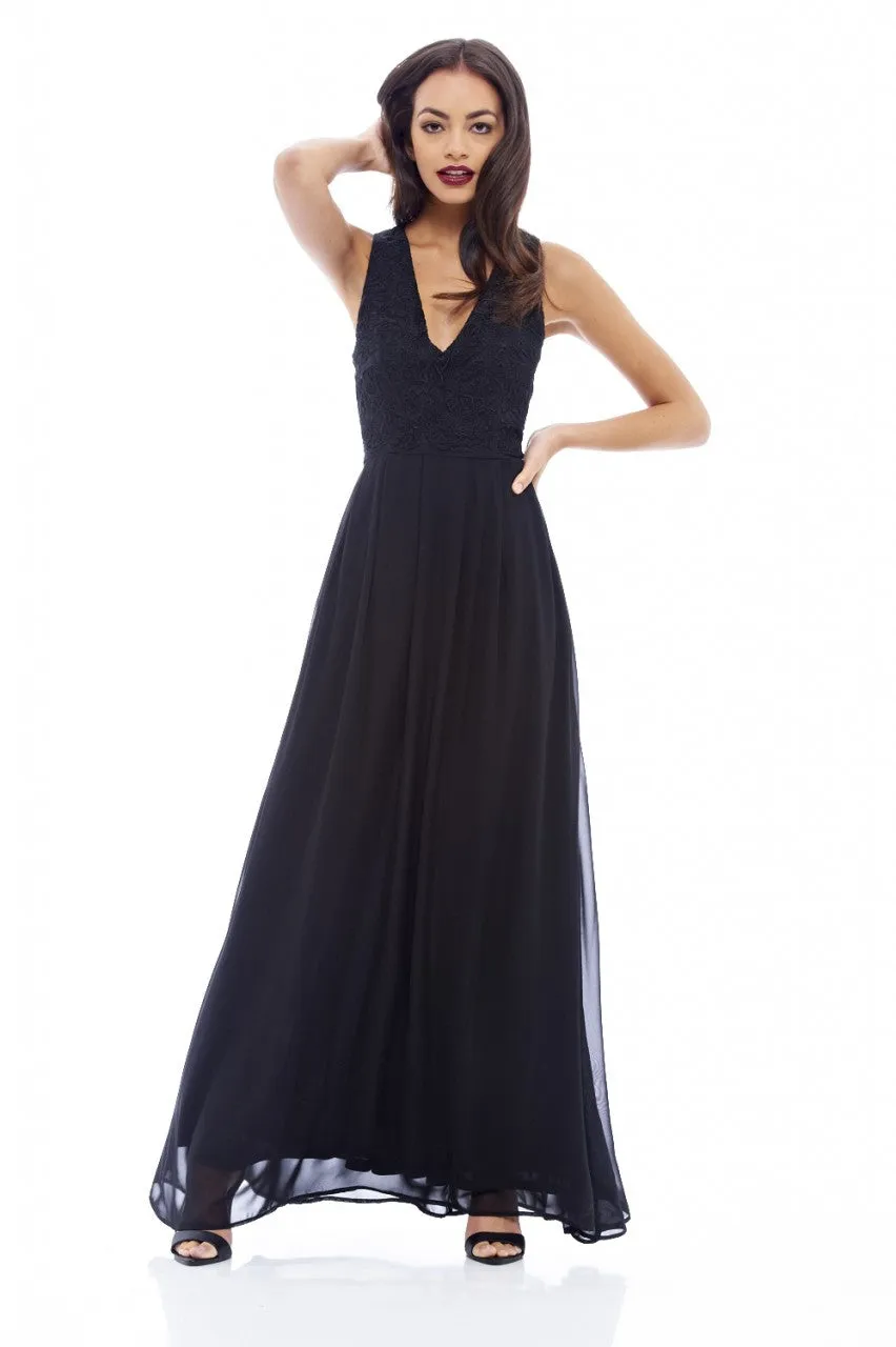Lace Top Maxi Dress sold by AX Paris product image thumbnail 2
