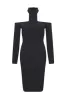 Black Midi Bodycon Dress sold by AX Paris