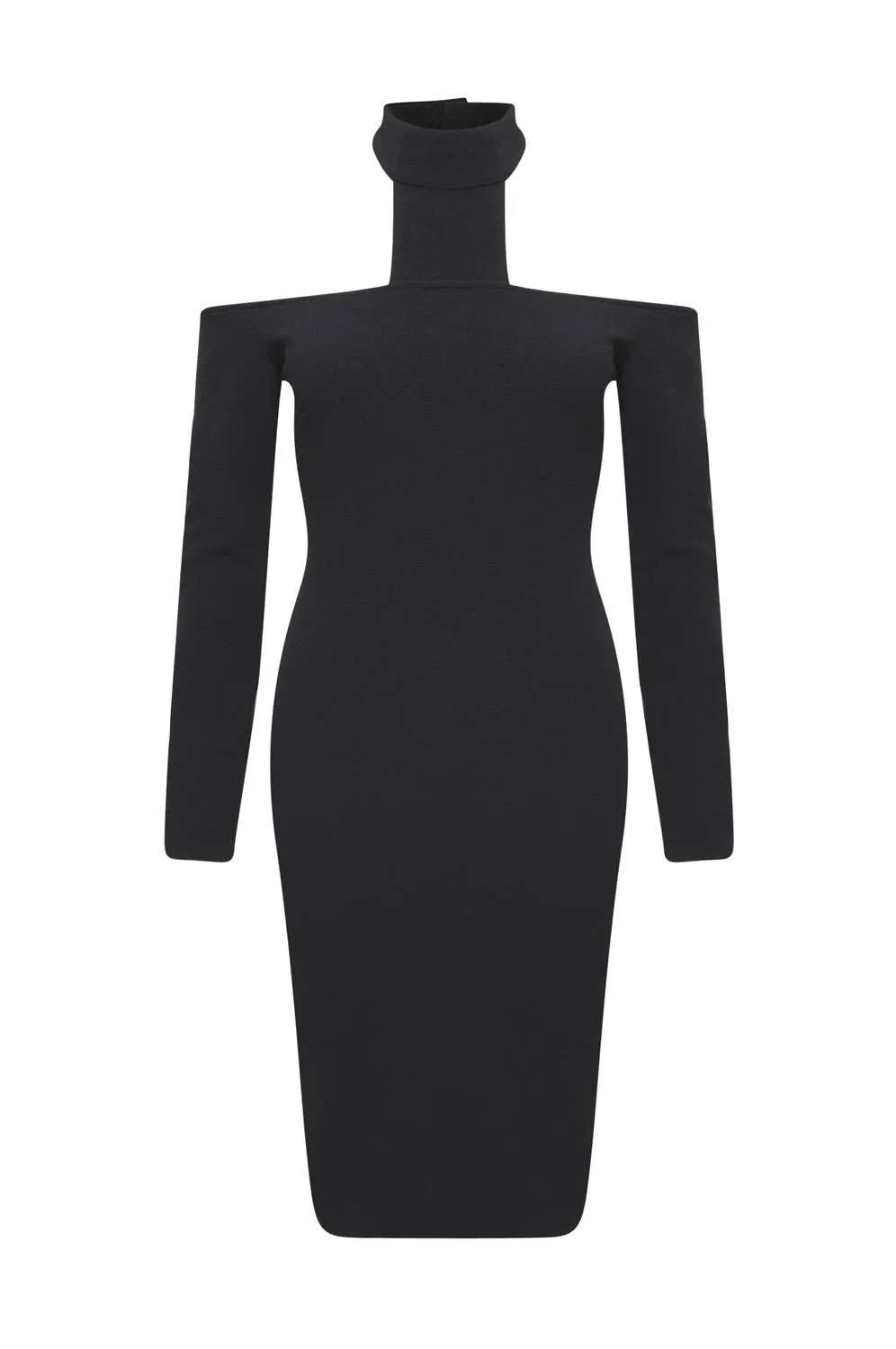 Black Midi Bodycon Dress sold by AX Paris product image thumbnail 4