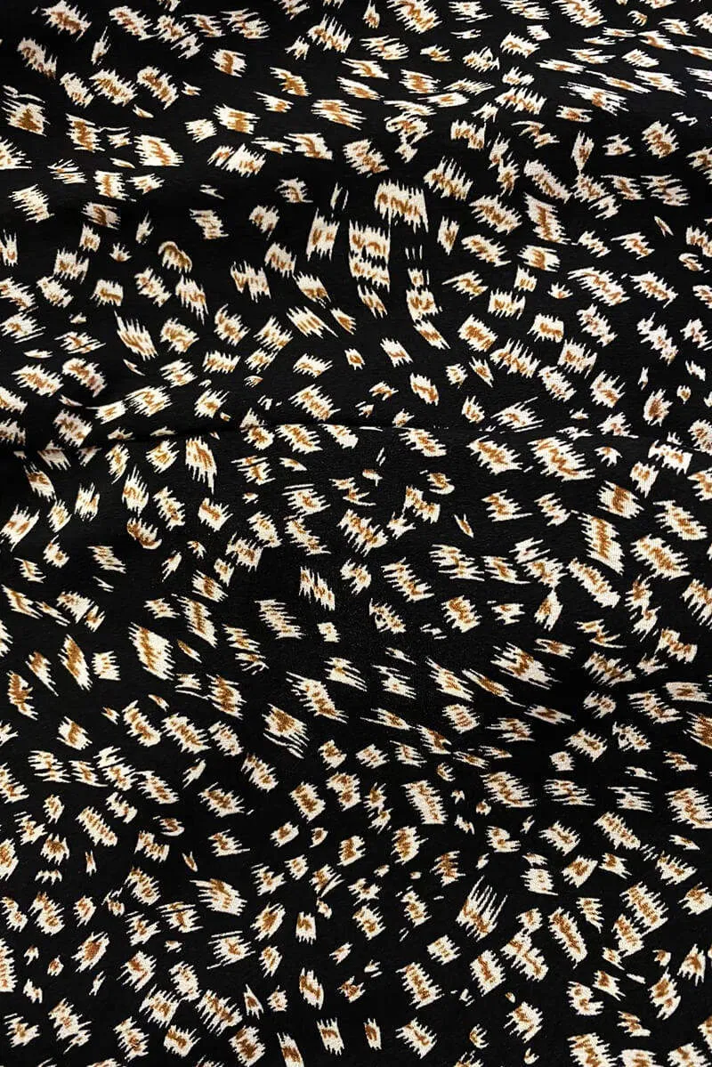 Black Aztec Wrap Top sold by AX Paris product image thumbnail 5