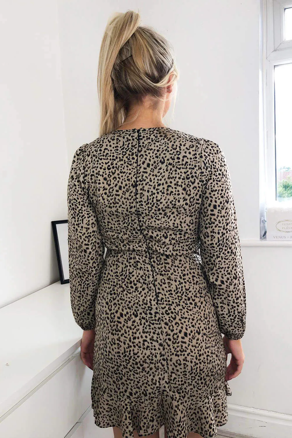 Multi Animal Print Wrap Dress sold by AX Paris product image thumbnail 5