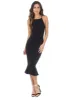 Black Bodycon Midi Dress With Frill Hem sold by AX Paris