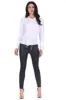 White Corset Tie Shirt sold by AX Paris