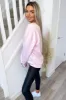 Pink Liberte Printed Sweatshirt sold by AX Paris