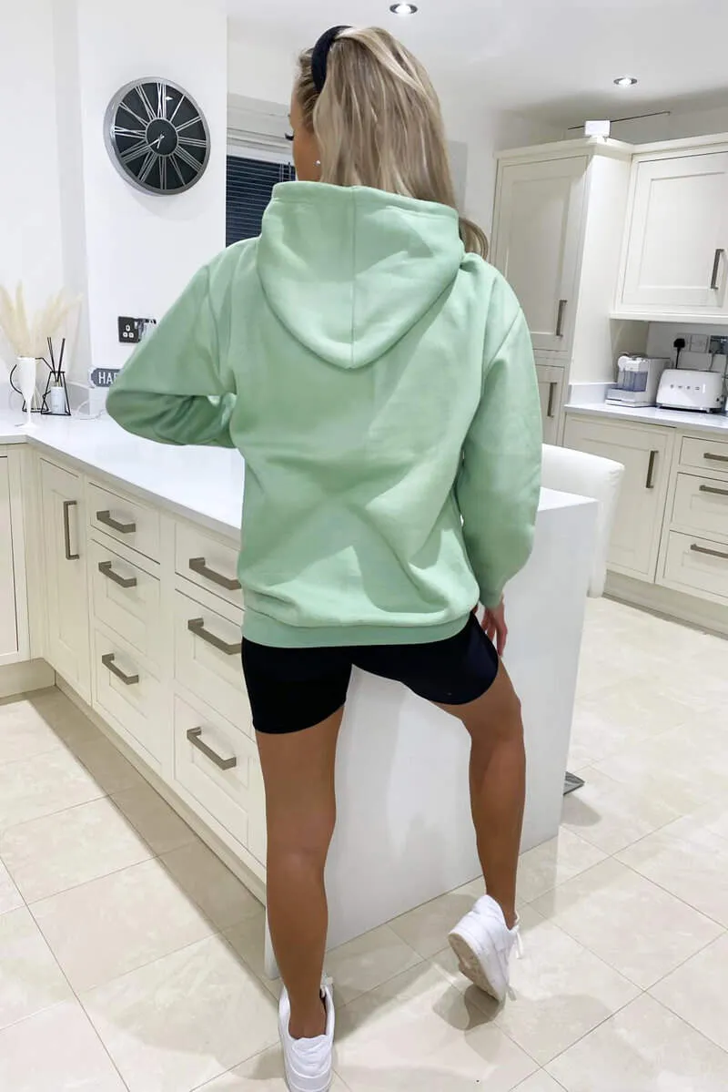 Sage Oversized Hoodie sold by AX Paris product image thumbnail 4