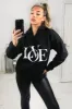 Black Love Hoodie sold by AX Paris