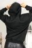 Black Love Hoodie sold by AX Paris