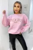 Pink J'adore Sweatshirt sold by AX Paris