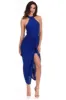 Blue Ruched Wrap Dress sold by AX Paris