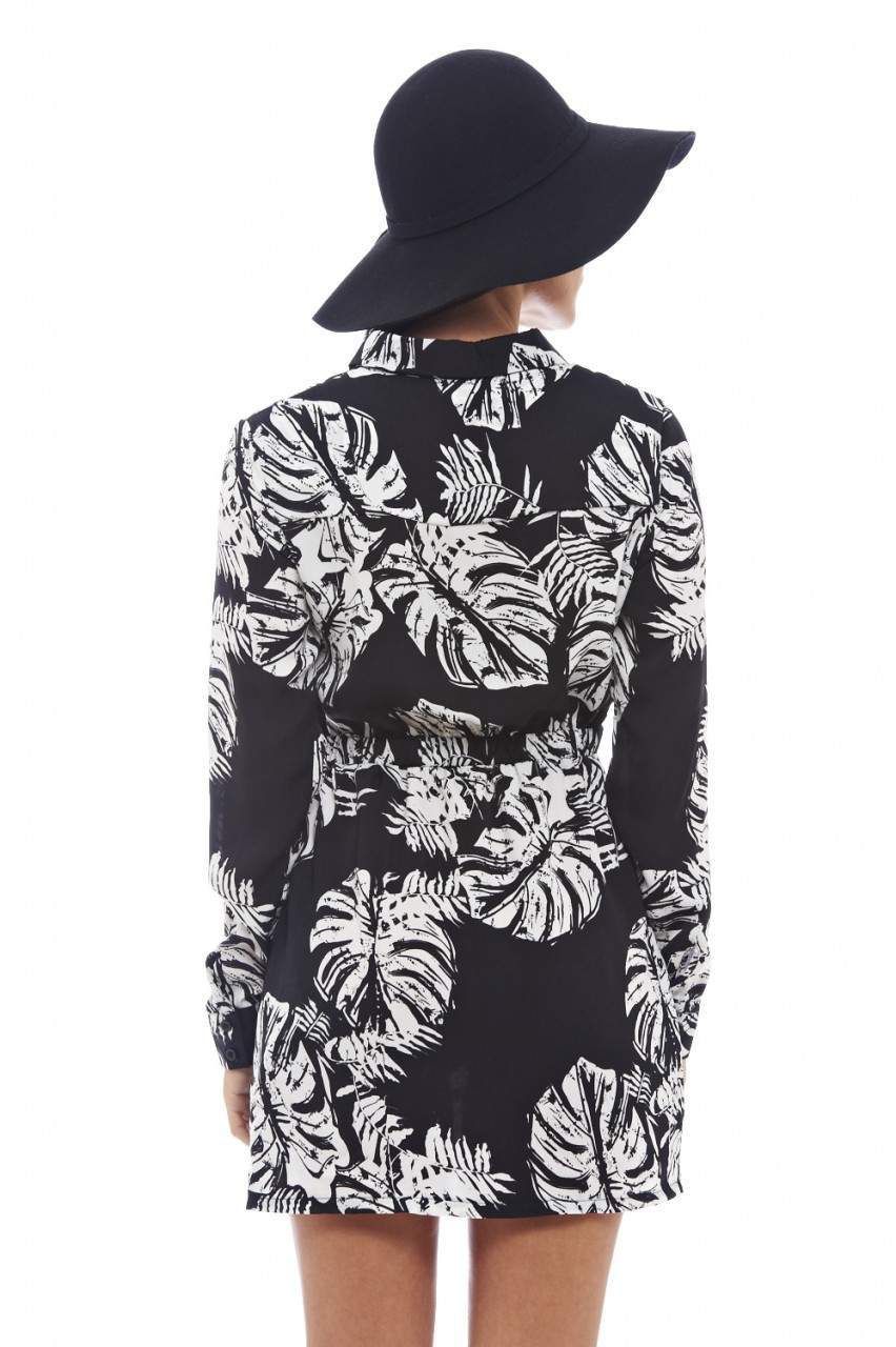 Palm Print Dress sold by AX Paris product image thumbnail 4