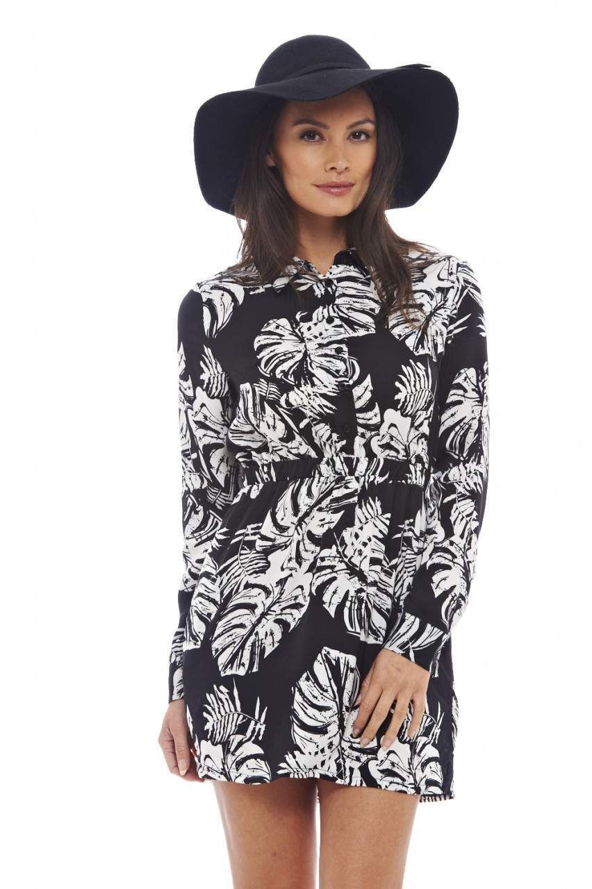 Palm Print Dress sold by AX Paris