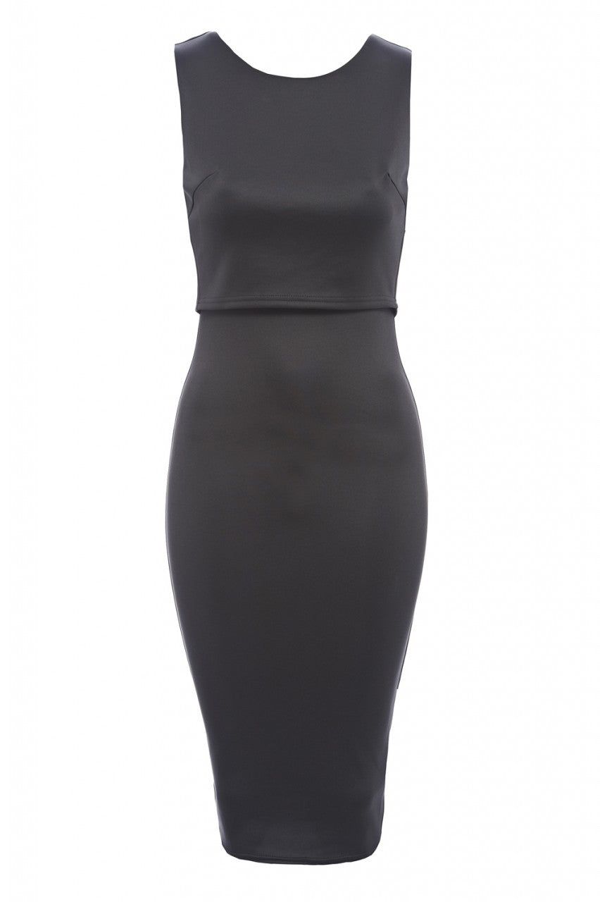 Sleeveless Overlay Midi Dress sold by AX Paris product image thumbnail 5