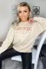 Stone Liberte Printed Sweatshirt sold by AX Paris
