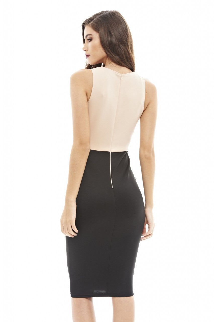 V Neck Lace Dress sold by AX Paris product image thumbnail 4