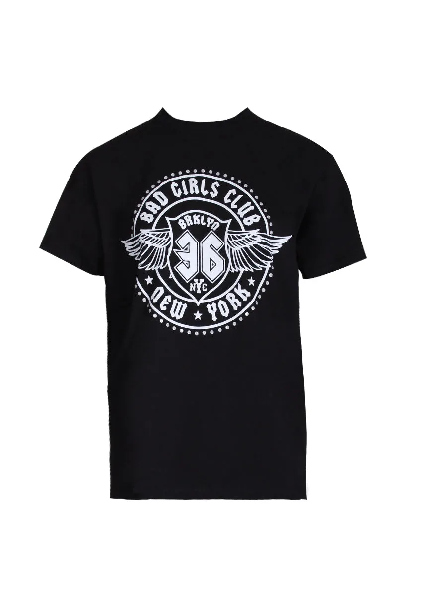Black Bad Girls Slogan T-Shirt sold by AX Paris product image thumbnail 4