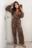 Camel Animal Print Co-ord sold by AX Paris