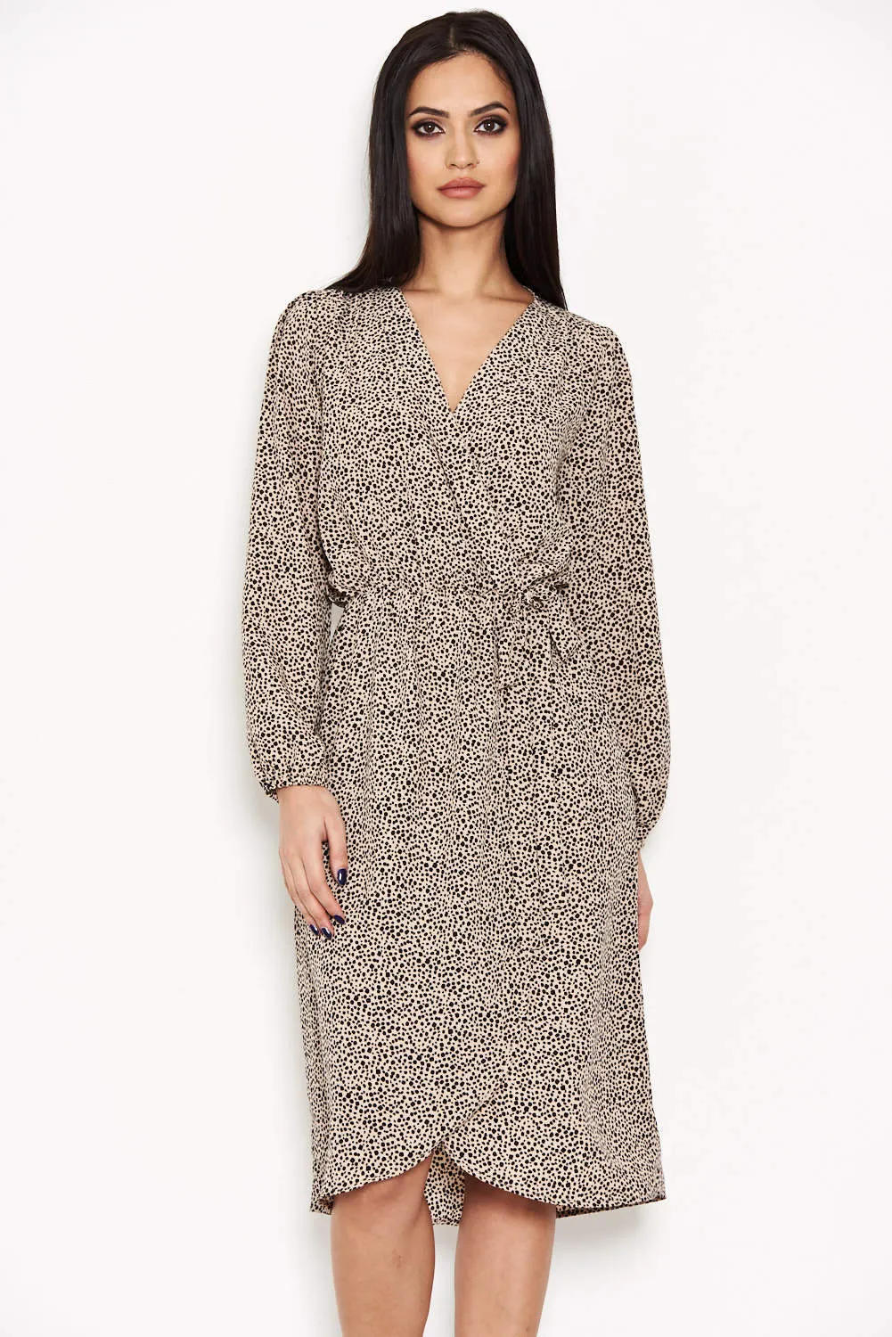 Animal Print Wrap Style Dress sold by AX Paris product image thumbnail 5