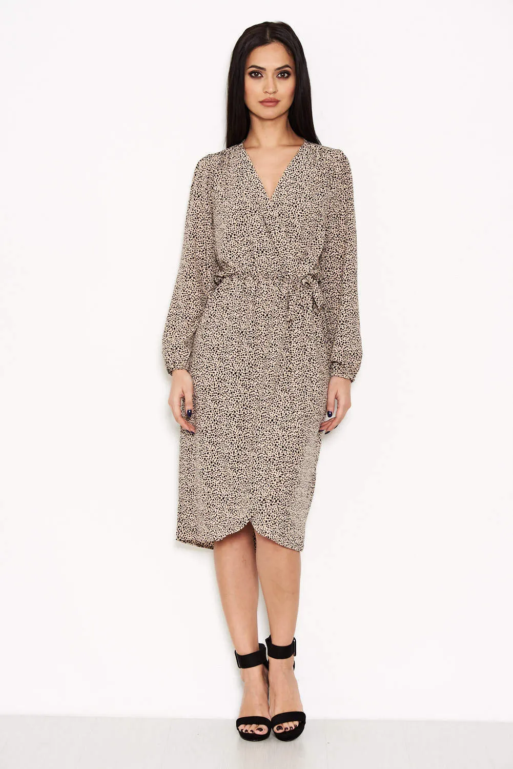 Animal Print Wrap Style Dress sold by AX Paris product image thumbnail 2