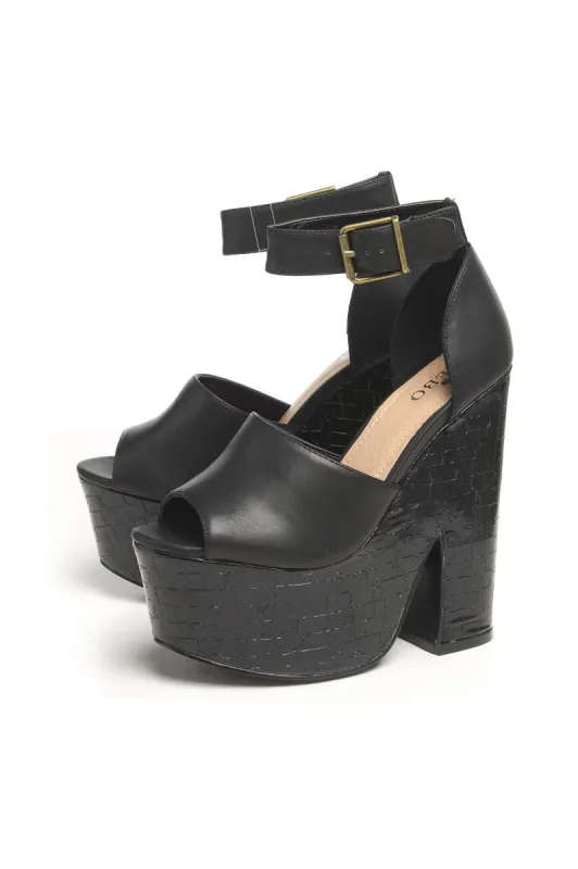 Contrast Heel  Wedge sold by AX Paris