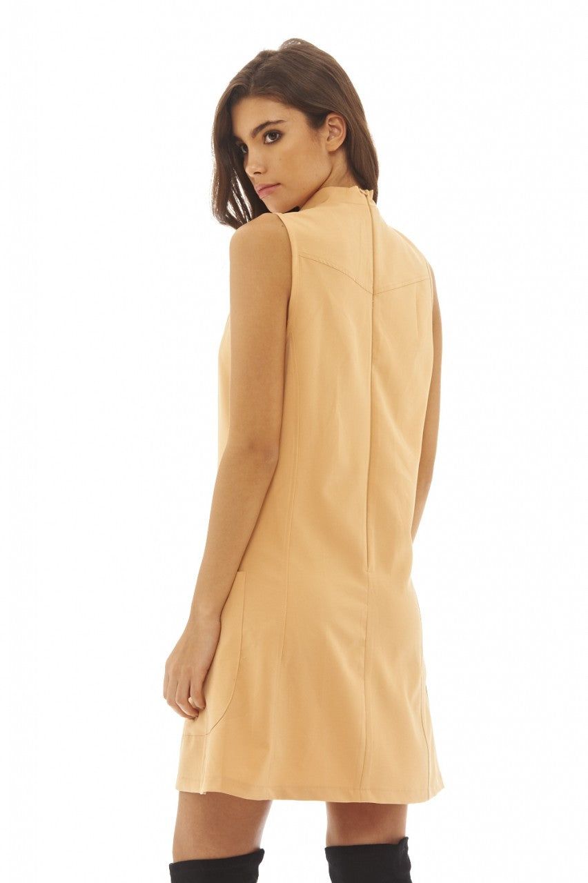 High Necked Shift Dress sold by AX Paris product image thumbnail 4