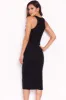 Black Midi Dress With Lace Top sold by AX Paris