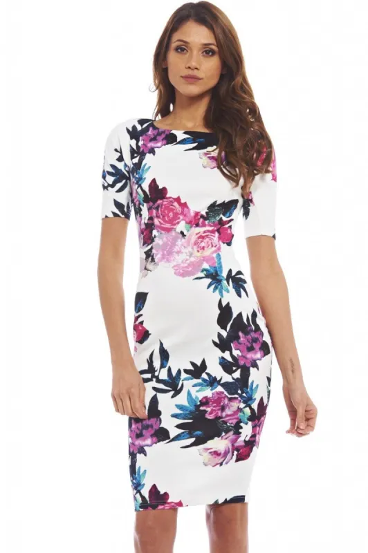 Floral Print  Midi Dress sold by AX Paris